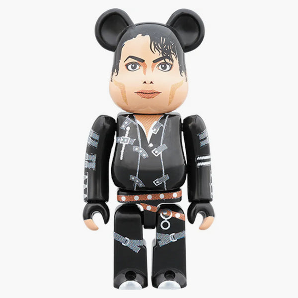 Bearbrick Michael Jackson "Bad" 100% & 400% Set Black