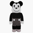 Bearbrick Mickey Mouse (Vintage B&W ver.) 100% a 400% sada černá