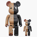 Bearbrick Miharayasuhiro 100% & 400% Set Black/brown