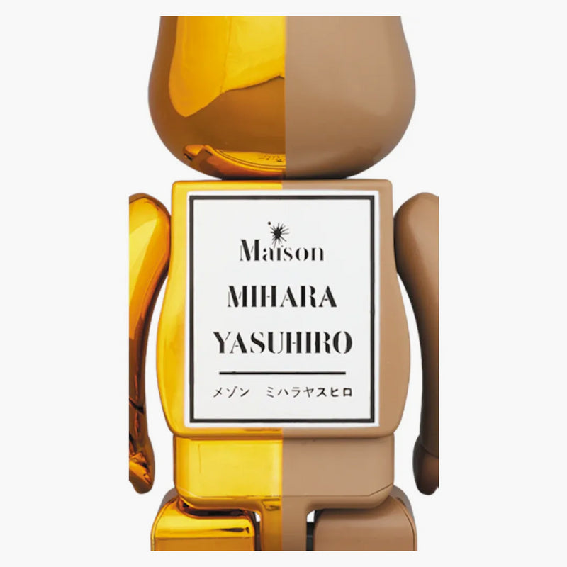 Bearbrick Miharayasuhiro 100% & 400% Set Gold/Brown