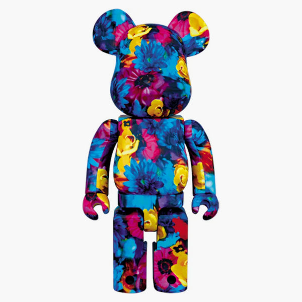 Bearbrick Mika Ninagawa Anemone 100% & 400% Set Blue