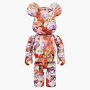 Bearbrick Mika Ninagawa Rose 100% & 400% Set Red