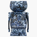 Bearbrick Mika Ninagawa Yosakura 100% & 400% set Black/Blue