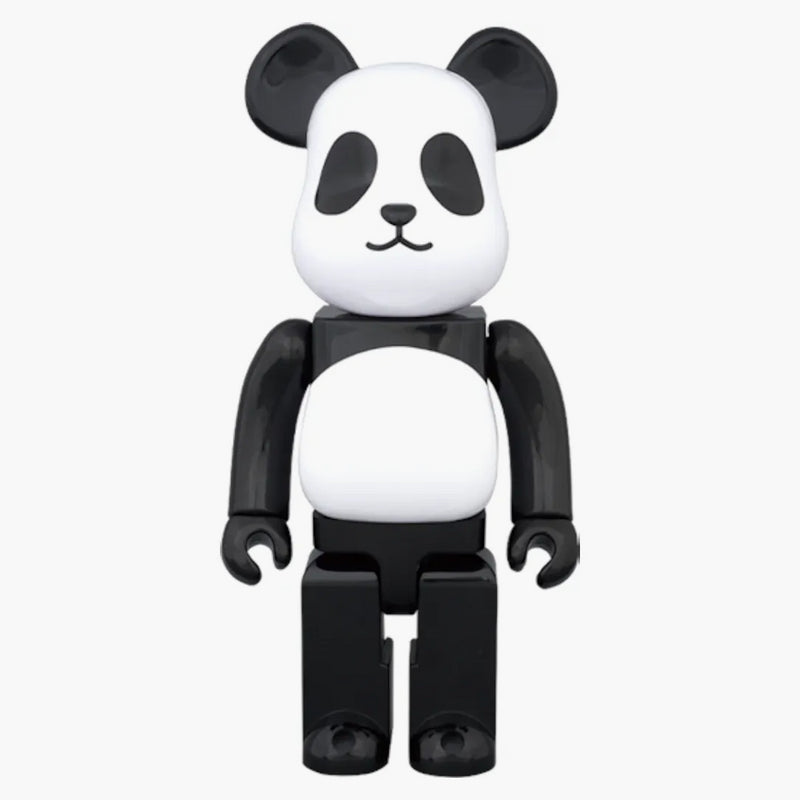 Boy & Girl BEARBRICK Milk Panda 400% nero/nero