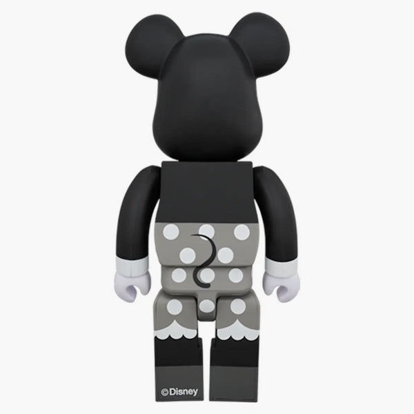 Bearbrick Minnie Mouse (b&w Ver.) 400% Black
