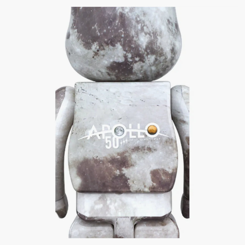 Bearbrick Moon 1000% Grey