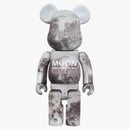 Bearbrick Moon 1000% grigio