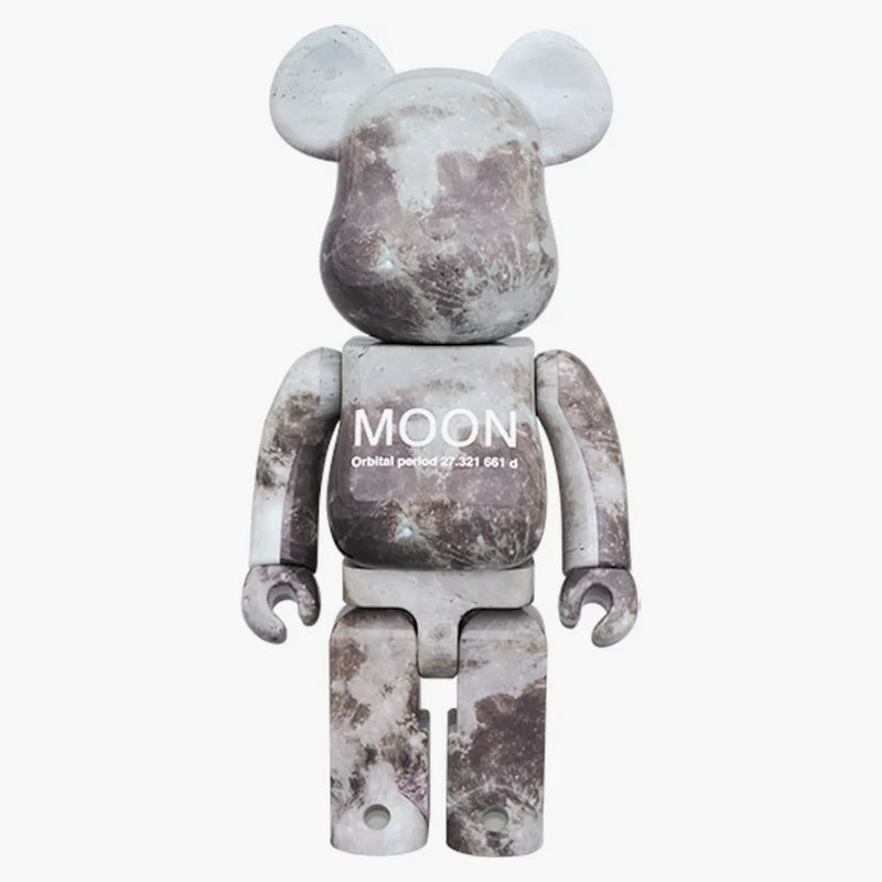 Bearbrick Moon 1000% Grey