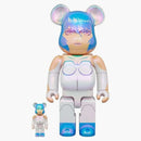 Bearbrick Motoko Kusanagi (original Version) 100% & 400% Set