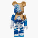 Bearbrick Mt. Fuji 100% Blue