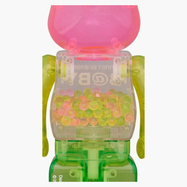 Bearbrick můj první 1. Bearbrick 100% & 400% set Transparent