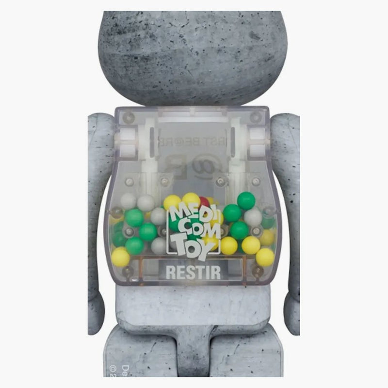 Bearbrick moje první dítě „beton“ 100% a 400% sada