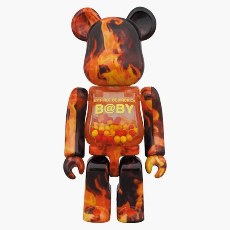 Bearbrick můj první dítě "Flame" 100% & 400% sada