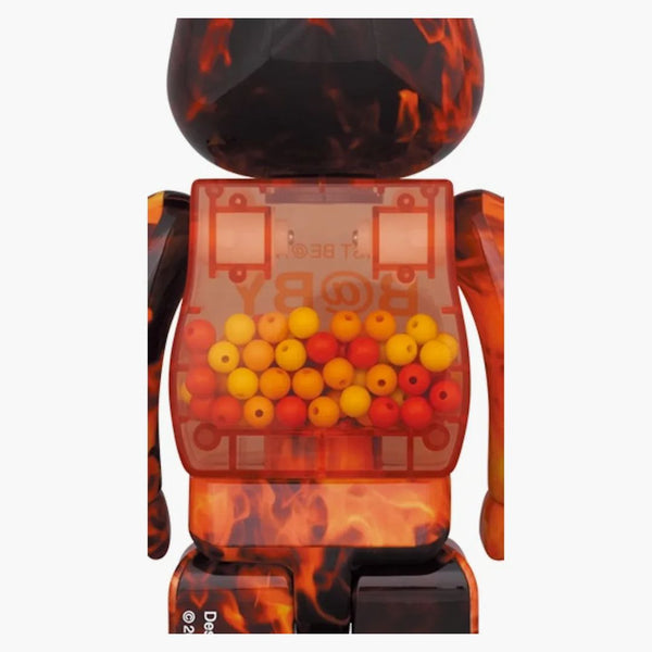 Bearbrick můj první dítě "Flame" 100% & 400% sada