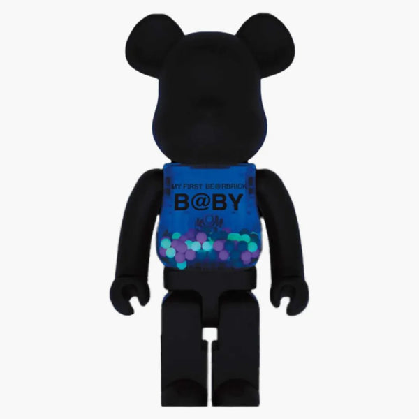 Bearbrick My First Baby 1000% Matte Black Glow