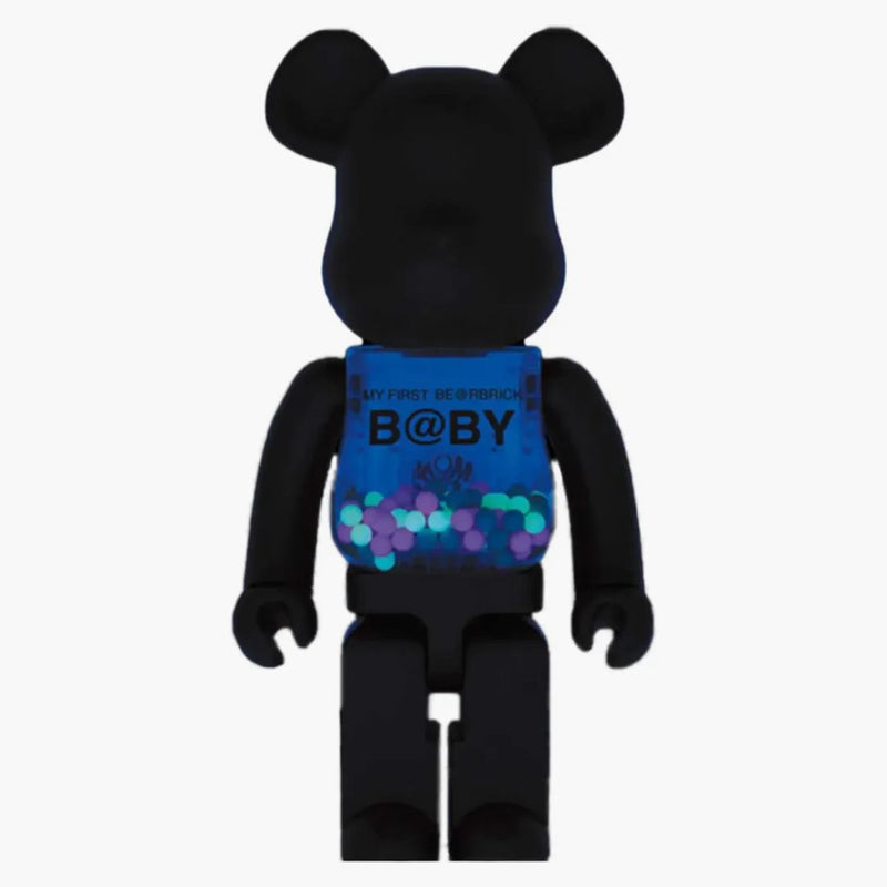 Bearbrick My First Baby 1000% Matte Black Glow