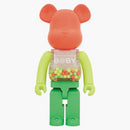 Bearbrick my first baby 1000% neon