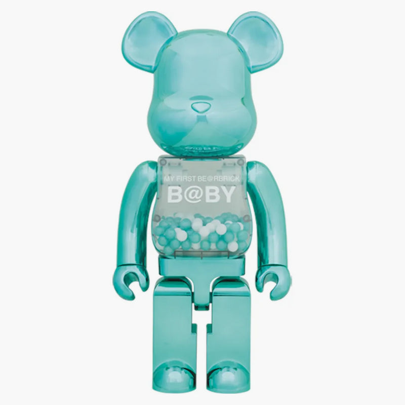 Bearbrick il mio primo bambino 1000% turchese