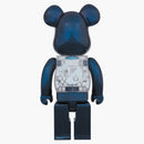 Bearbrick My First Baby 400% Pearl Navy