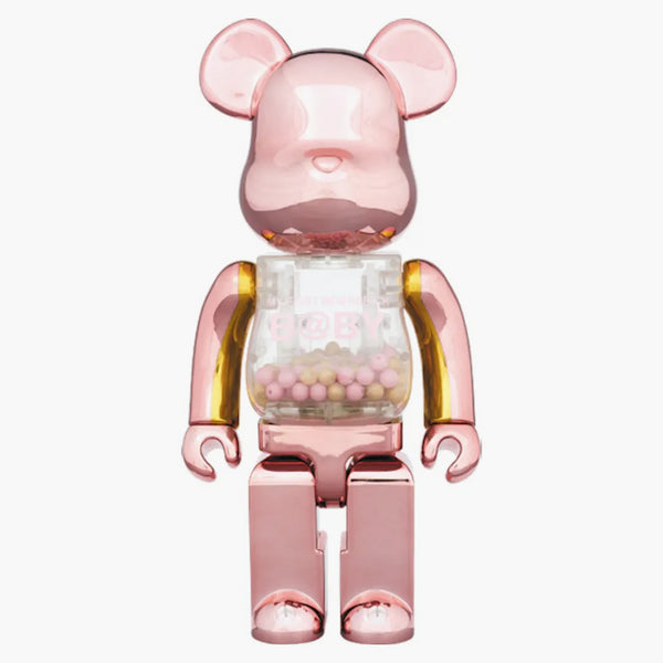Bearbrick My First Baby 400% Pink/gold