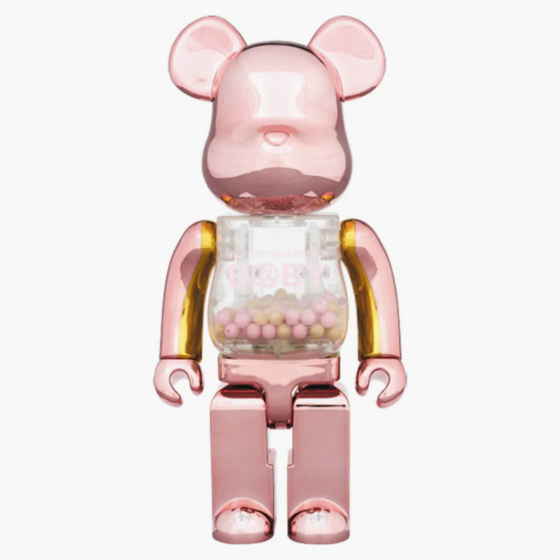 Bearbrick My First Baby 400% Pink/gold