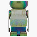 Bearbrick My First Baby Clear Ver. 1000% Black Chrome