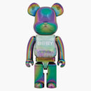 Bearbrick My First Baby Clear Ver. 1000% Black Chrome