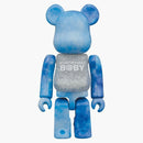 Bearbrick My First Baby Crystal of Snow Ver. 100% & 400% set