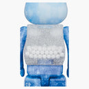 Bearbrick My First Baby Crystal of Snow Ver. 100% & 400% set