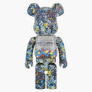 Bearbrick il mio primo baby Jackson Pollock Studio Ver. 1000% Multi
