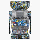 Bearbrick My First Baby Jackson Pollock Studio Ver. 100% & 400% set Multi
