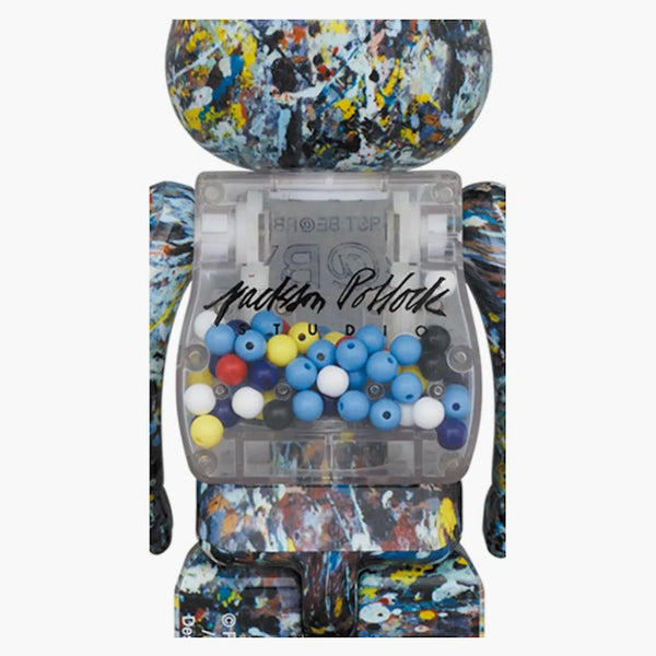 Bearbrick My First Baby Jackson Pollock Studio Ver. 100% a 400% sada multi