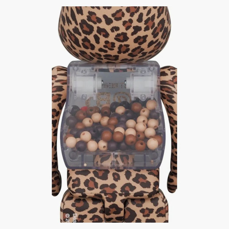 Bearbrick můj první dítě leopard ver. 100% a 400% sada