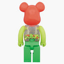 Bearbrick My First Baby Neon Ver. 400% green