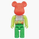 Bearbrick My First Baby Neon Ver. 400% green