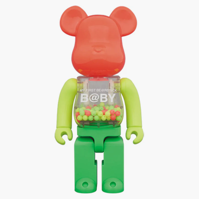 Bearbrick My First Baby Neon Ver. 400% Green