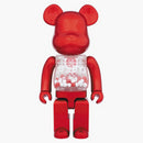 Bearbrick My First Baby SJ50 100% & 400% Set Red