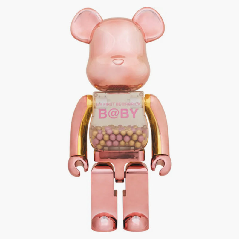 Bearbrick My First Bearbrick Baby 1000% Gold rosa