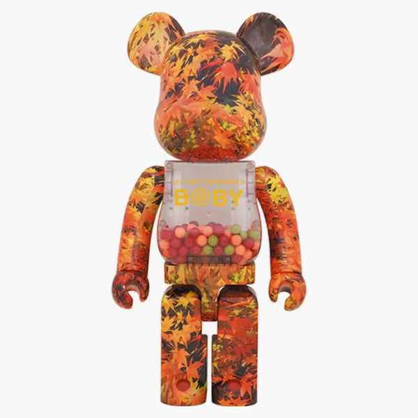 Bearbrick il mio primo baby bearbrick foglie autunnali Ver. 1000%