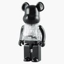 Bearbrick My First Bearbrick Baby (Black and Silver version) 400% Black