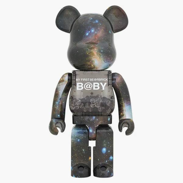 Bearbrick My First Bearbrick Baby Space versione 1000% nero