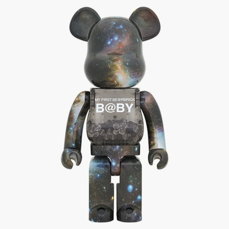 Bearbrick My First Bearbrick Baby Space versione 1000% nero