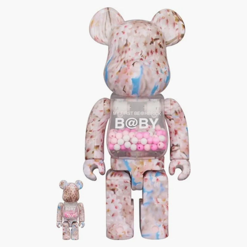 Bearbrick min första Bearbrick Sakura 100% & 400% uppsättning