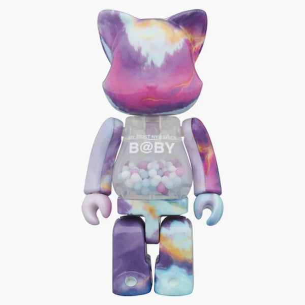 Bearbrick můj první Nyabrick Baby Marble Ver. 100% a 400% sada multi