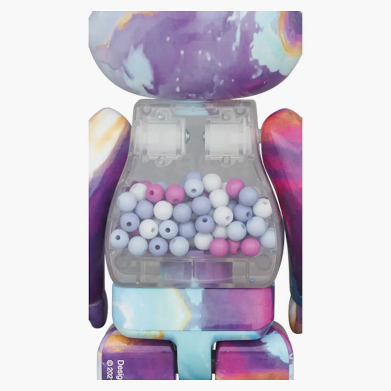 Bearbrick můj první Nyabrick Baby Marble Ver. 100% a 400% sada multi