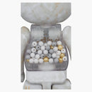 Bearbrick My First Nyabrick Marble 100% & 400% set