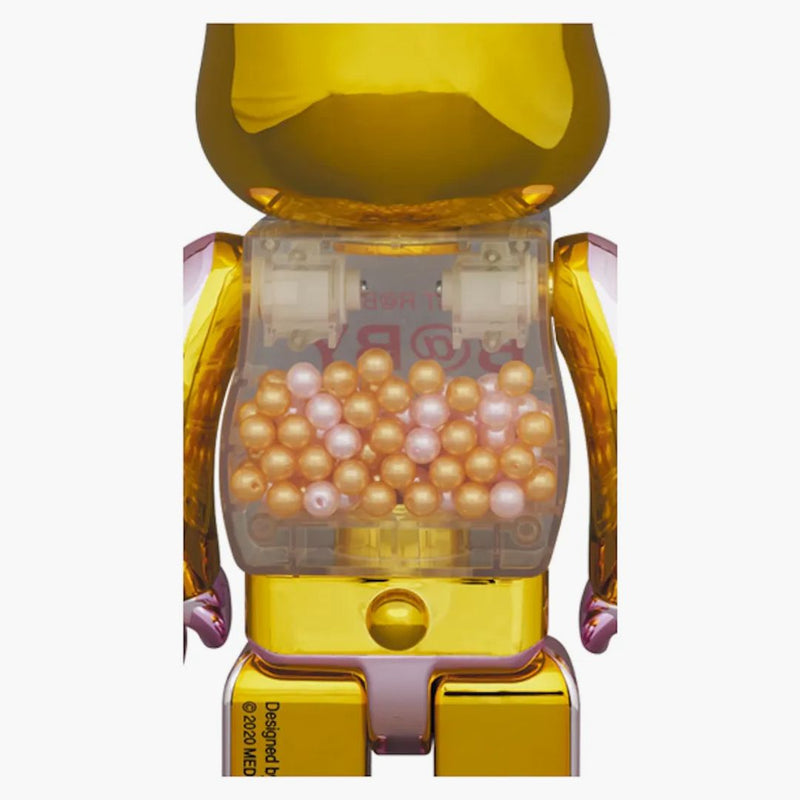 Bearbrick My First Rabbrick Baby 100% & 400% Set Pink Gold