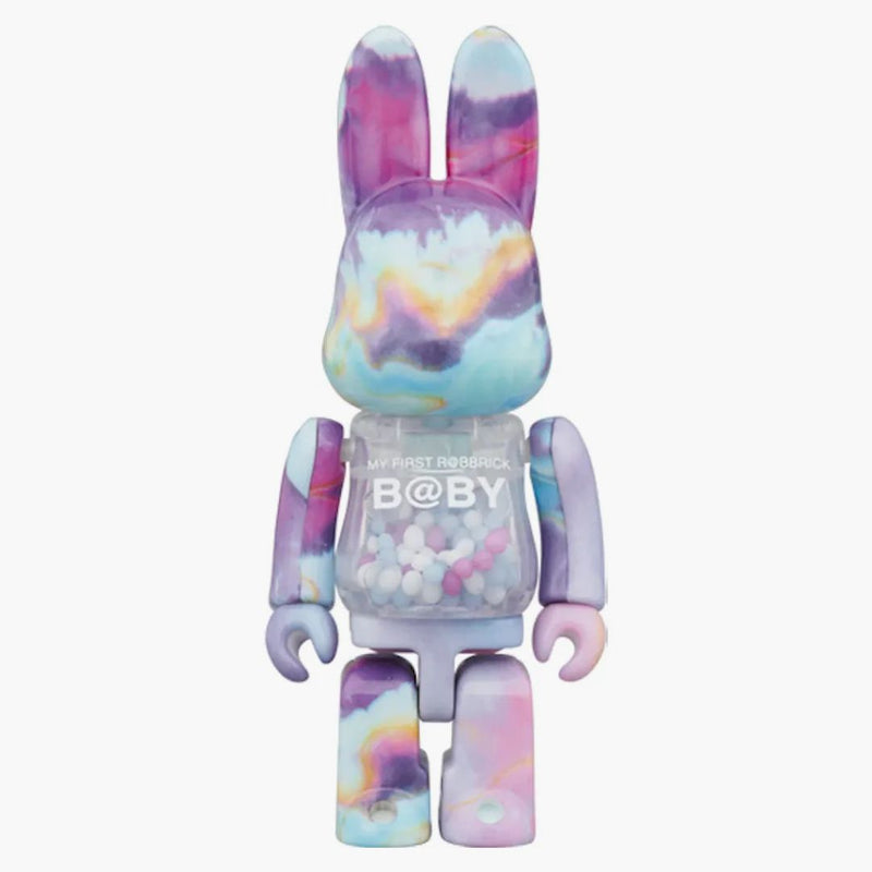 Bearbrick můj první rabbrick baby mramor ver. 100% a 400% sada multi