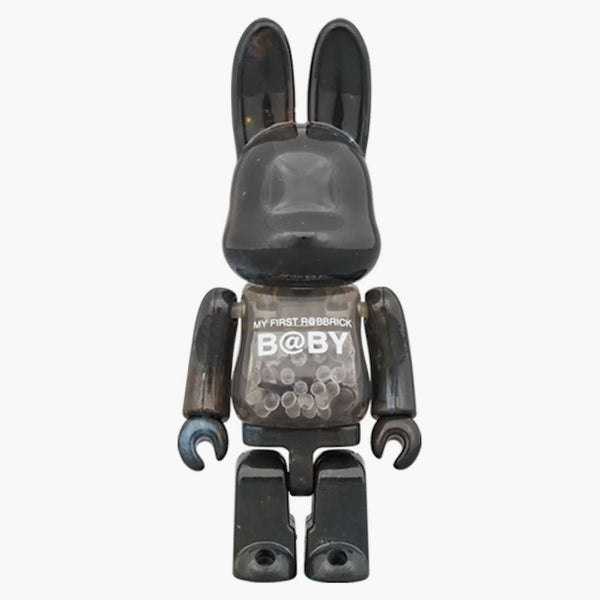 Bearbrick můj první rabbrick baby vesmír ver. 100% a 400% sada černá
