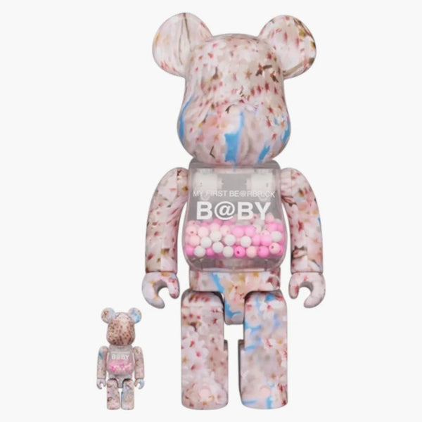 Bearbrick můj první Sakura ver. 100% a 400% sada